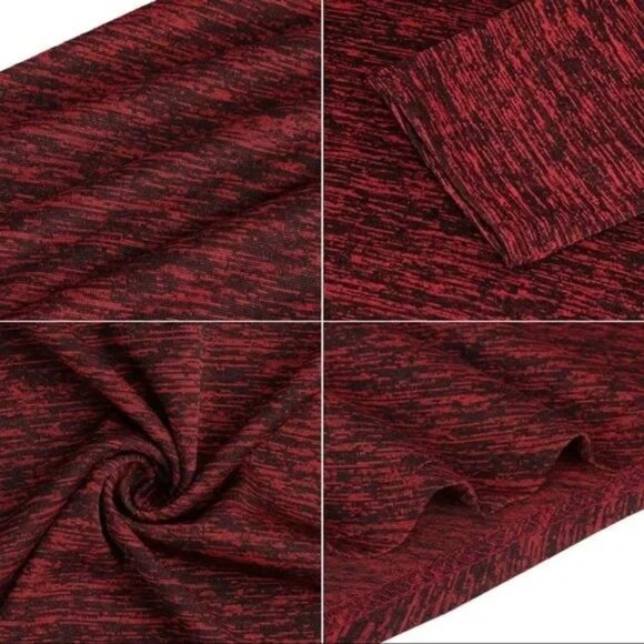 MYOBE WOMEN'S BLACK/RED LONG SLEEVE TUNIC TOP SIZE MEDIUM-EUC - Picture 4 of 8